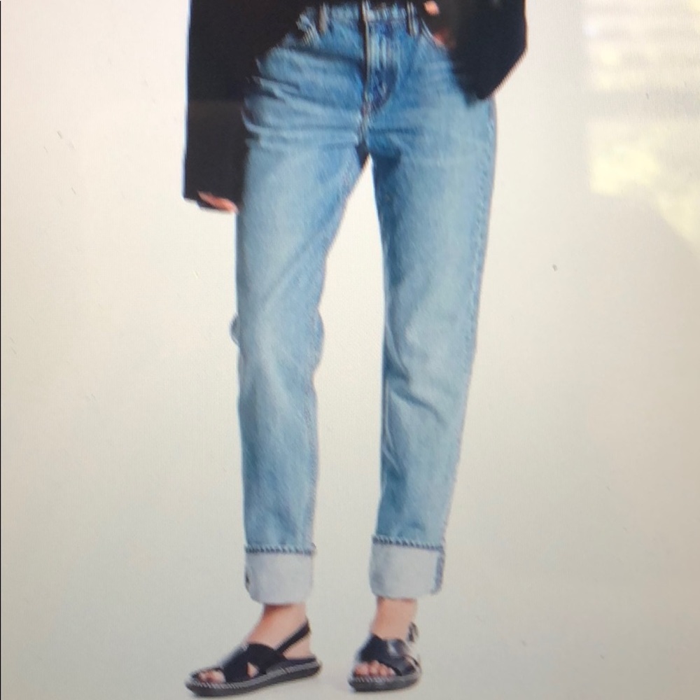 NWOT Helmut Lang boyfriend jeans, 29, blue